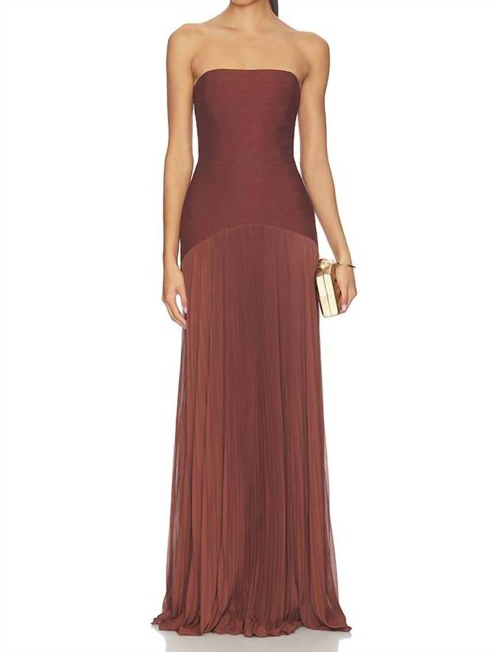 NEW ALEXIS sunniva dress in brown